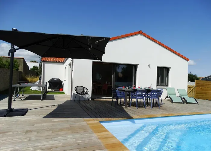 Maison 6 Avec Piscine Chauffée à St-hilaire * Saint-Hilaire-de-Riez