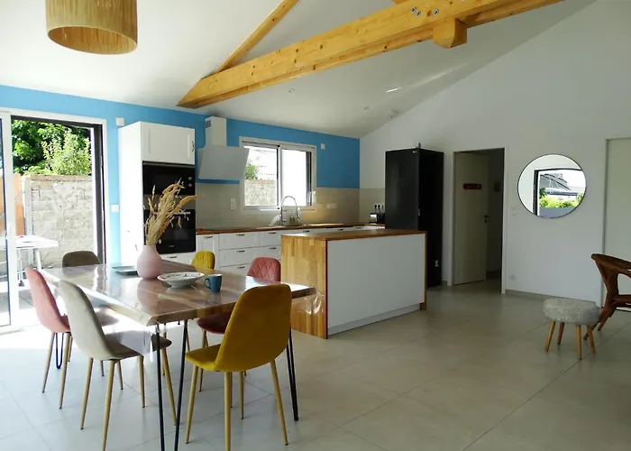 Сasa de vacaciones Maison 6 Avec Piscine Chauffée à St-hilaire