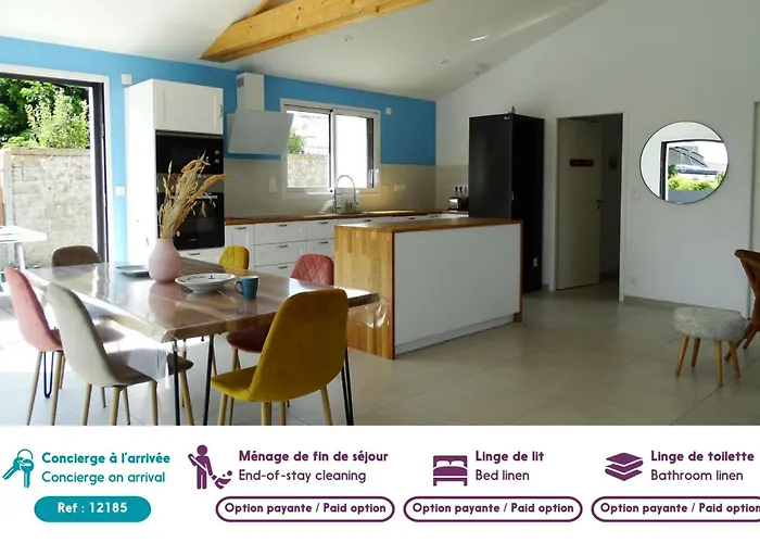 Сasa de vacaciones Maison 6 Avec Piscine Chauffée à St-hilaire